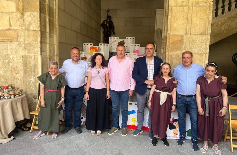 Los centros asistenciales de la Diputación celebran su Fiesta Medieval en el patio del Palacio de los Guzmanes